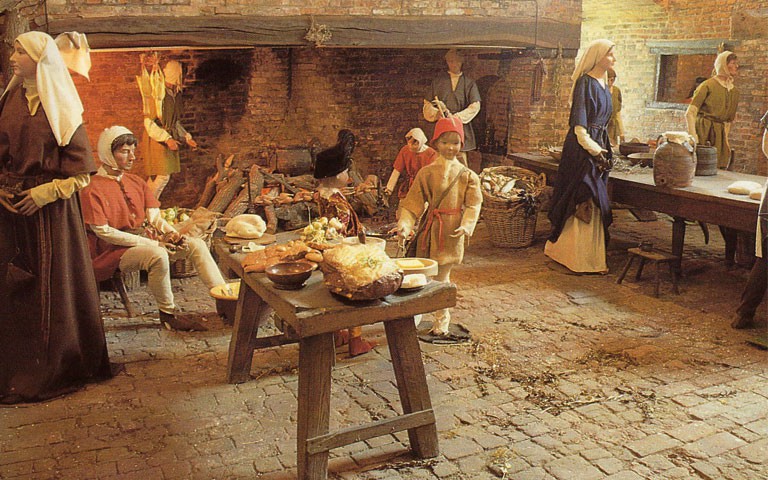 The Kitchen at Gainsborough Old Hall