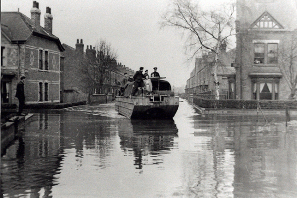 Balfour Street 1947 Floods